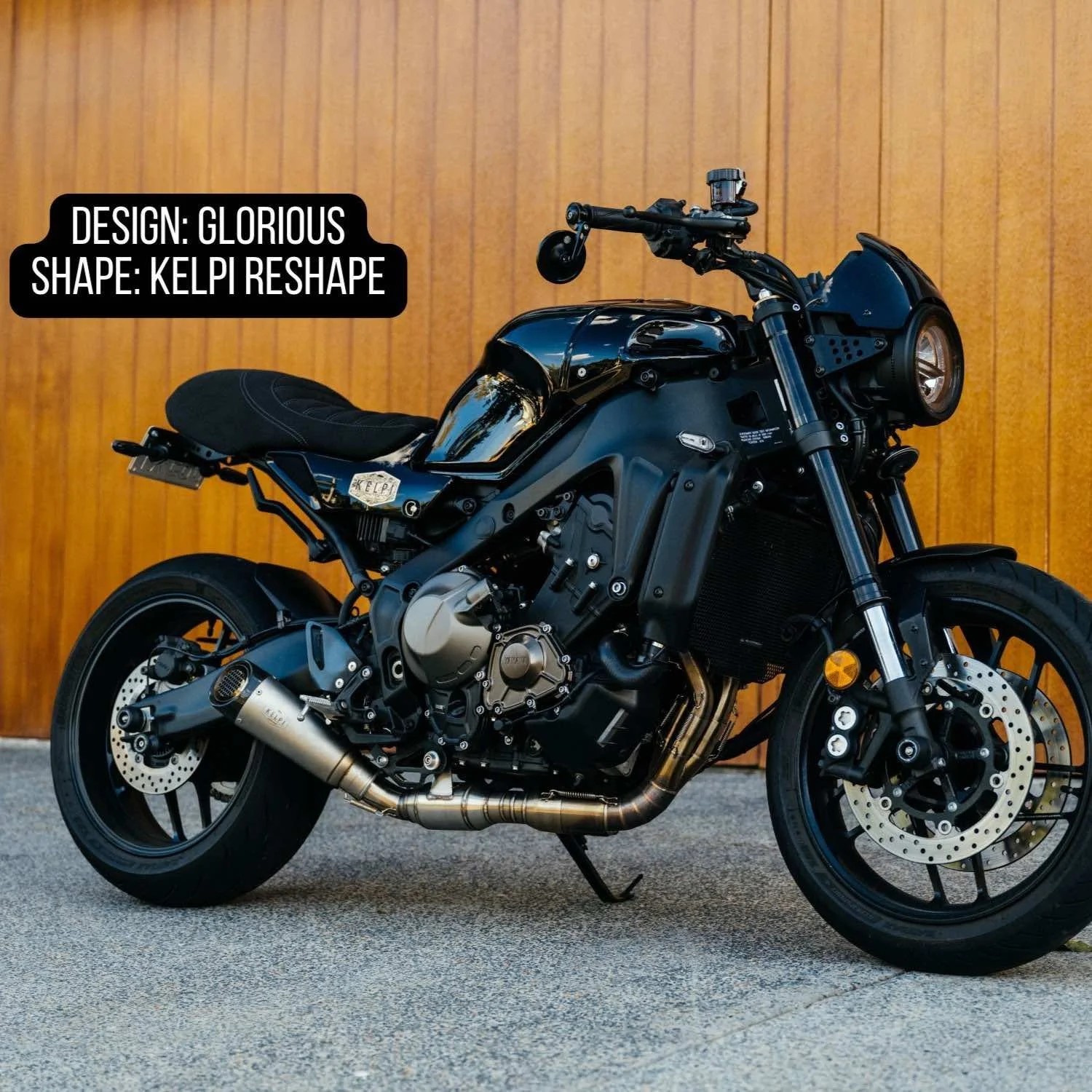 Yamaha XSR900 Custom Reshaped Seat (2022+) — KELPI CUSTOM MOTO